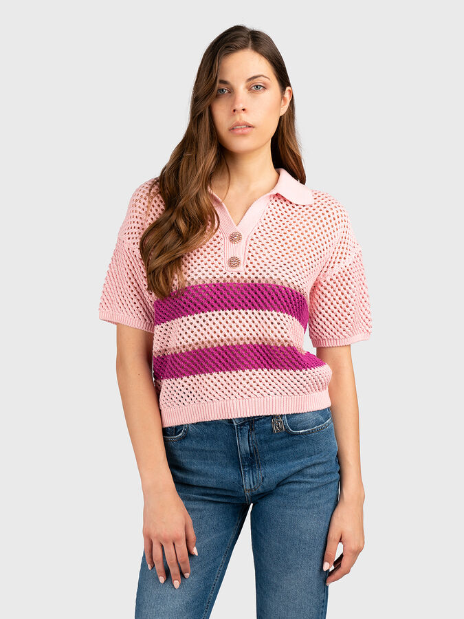 Cotton blend sweater brand LIU JO — Globalbrandsstore.com/en 