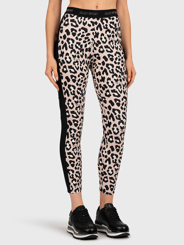 Animal print leggings - 1