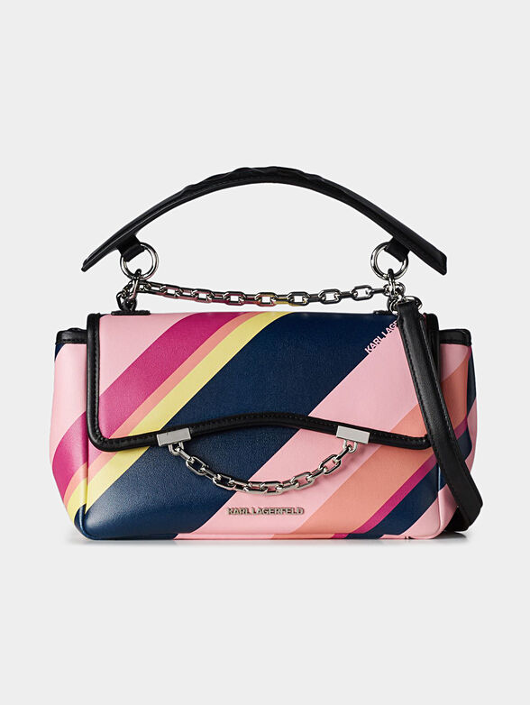 K/KARL SEVEN bag with striped print - 1