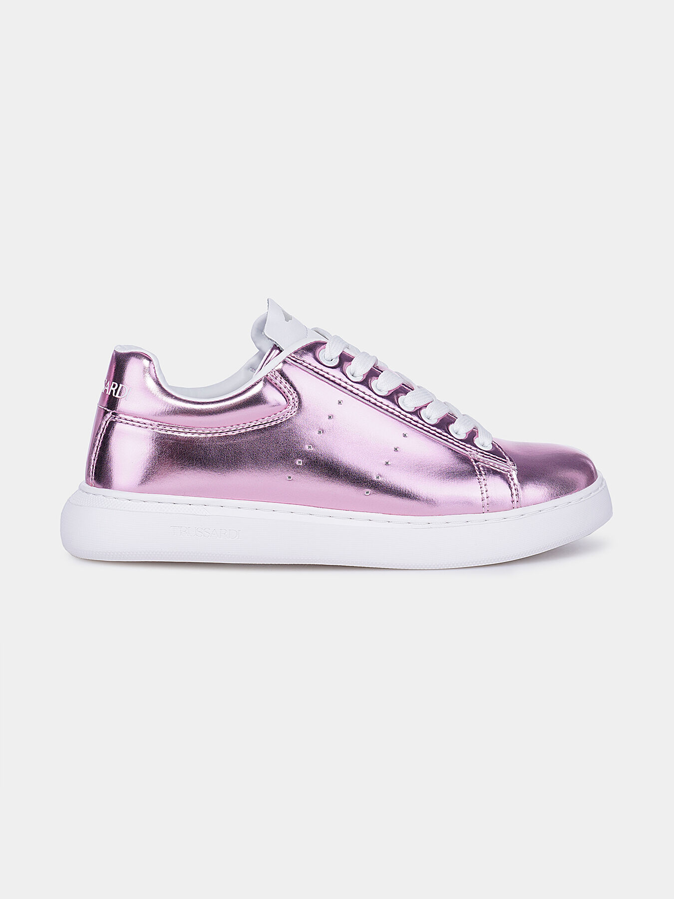 Pink metallic sneakers hotsell
