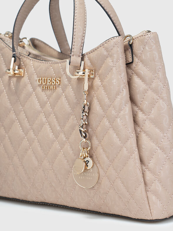 Bag with monogram logo print - 5