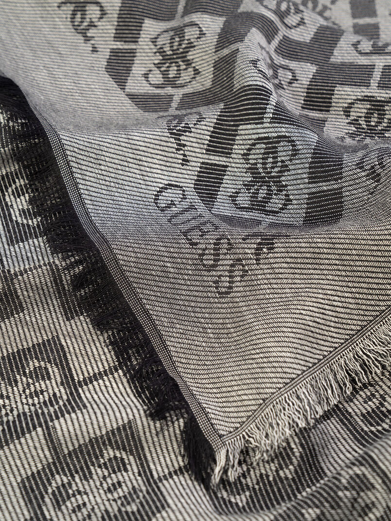 Jacquard scarf - 3