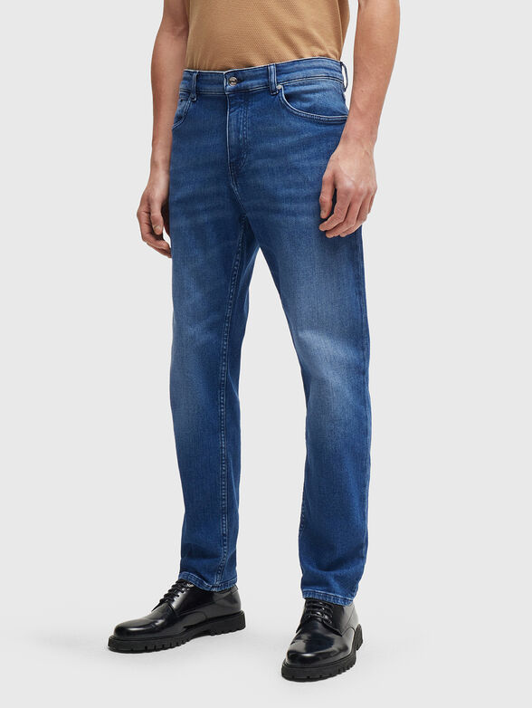 Slim jeans with washed effect  - 1