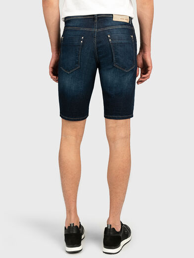DAVE denim shorts with washed effect - 2