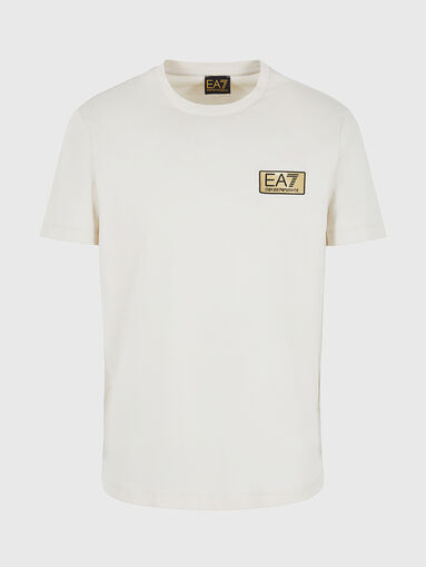 Cotton T-shirt with logo accent - 3