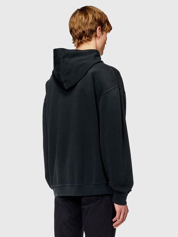 Sweatshirt with embossed logo lettering - 2