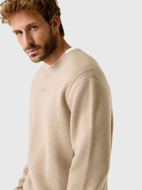 YAKI sweatshirt with embossed logo - 4