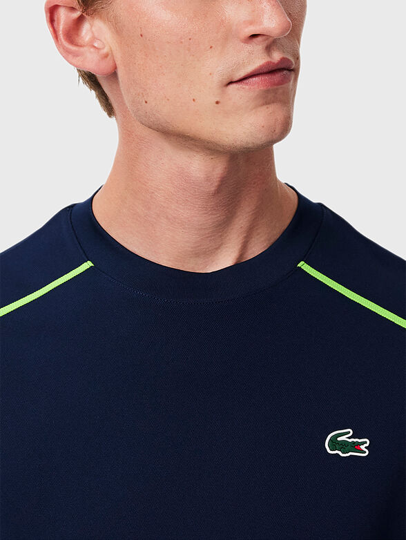 Round neck tennis T-shirt - 4