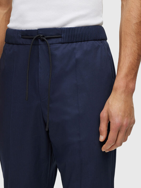 HOWIE blue slim pants - 3