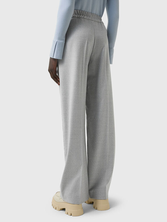 ELLA wool trousers with wide legs - 2