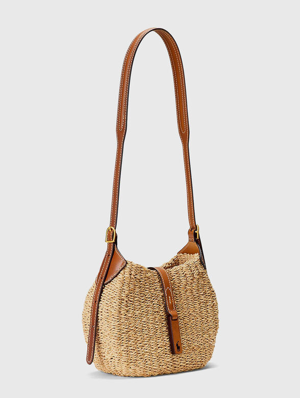 Raffia small shoulder bag - 5