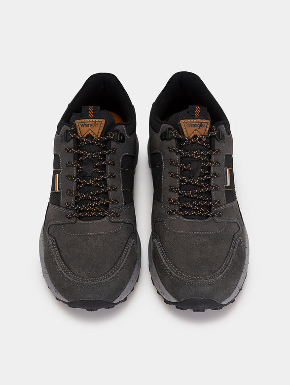MOUNTY LOW dark grey sports shoes - 6