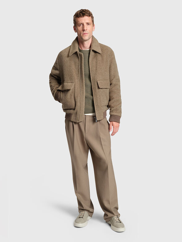 Knitted wool sweater - 2