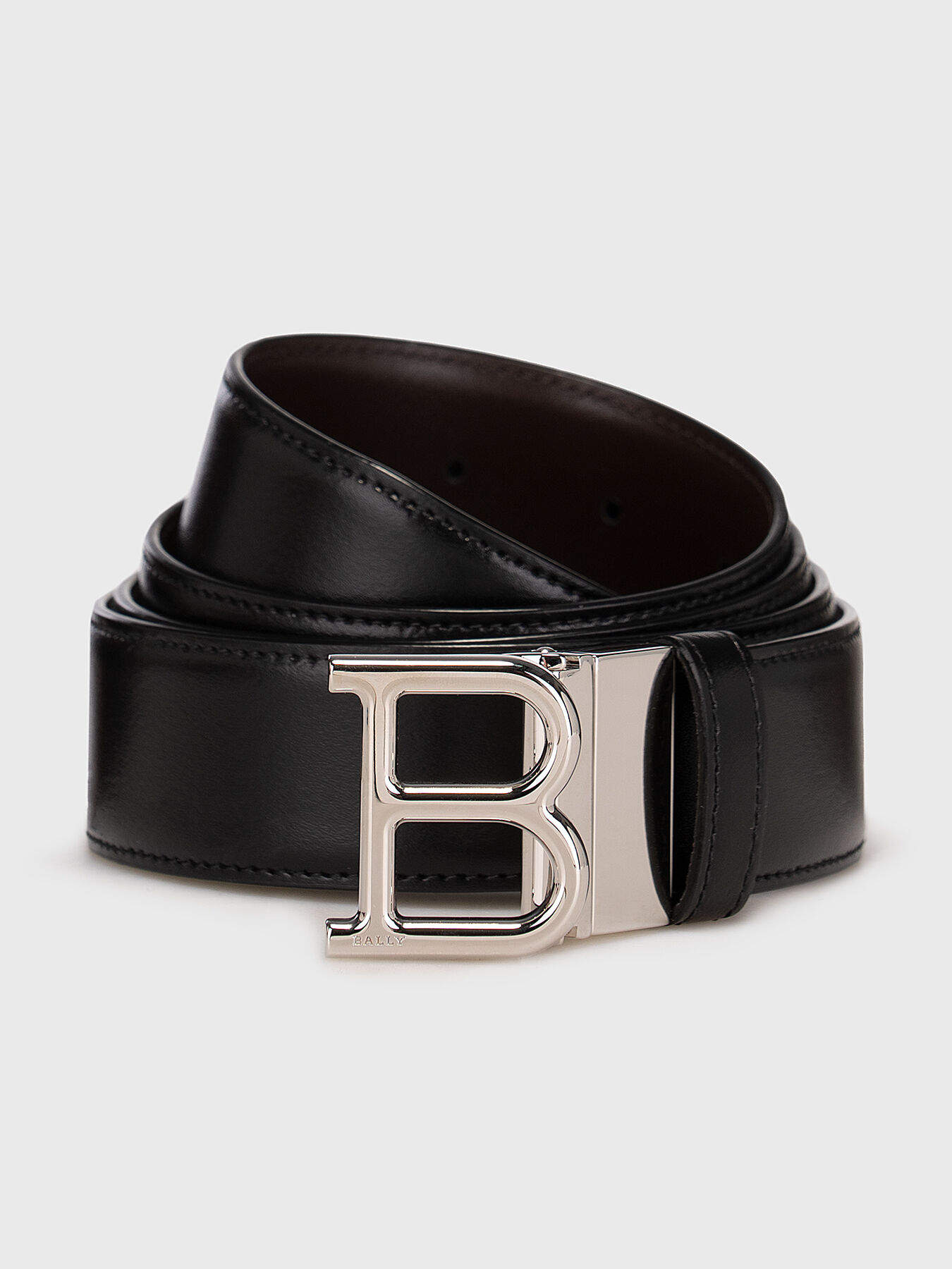 Reversible belt with logo buckle brand BALLY Globalbrandsstore en