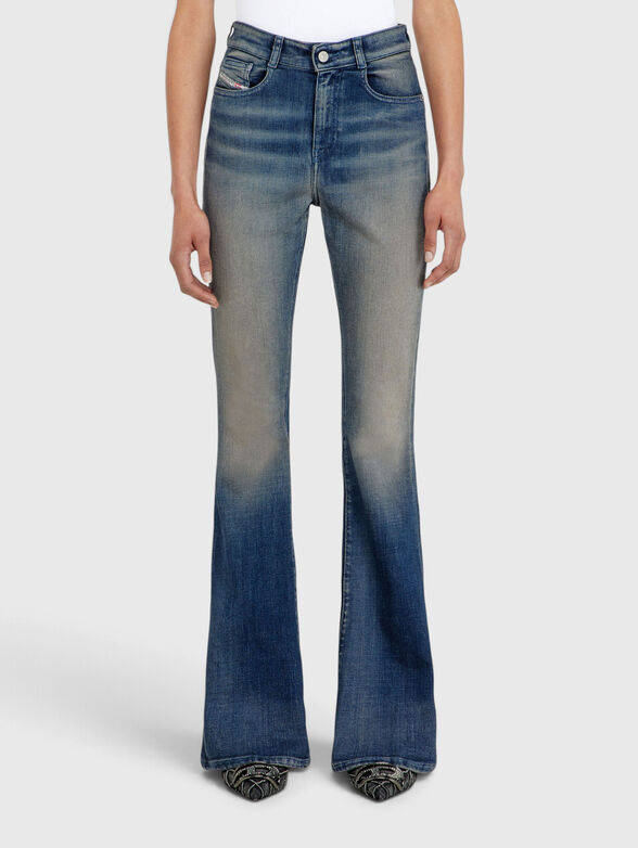 Jeans with worn effect - 1