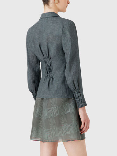 Jacket with elastic details  - 3