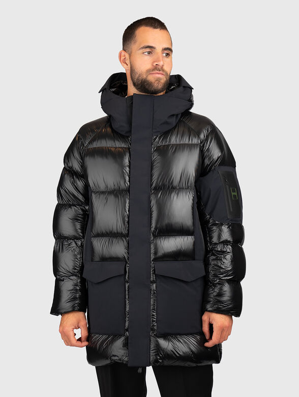 Padded jacket with hood - 1
