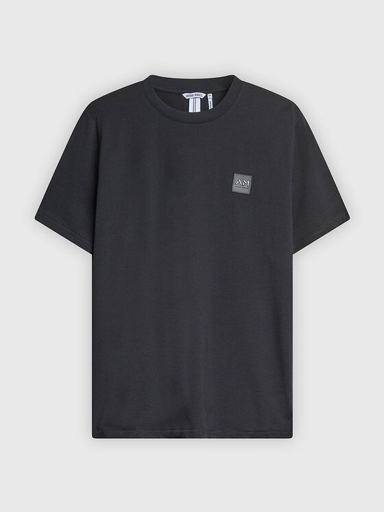 Памучна тениска с лого  - 1