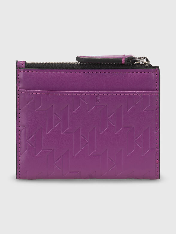 K/SADDLE small wallet with metal logo - 2