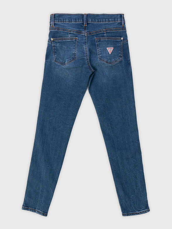 Blue skinny jeans - 2