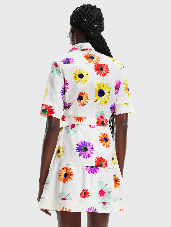BELGICA dress with floral motifs - 2