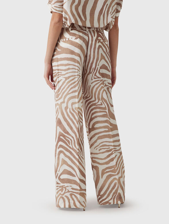 GISELLE linen blend trousers - 2