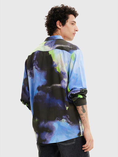 LUX shirt with multicolored print - 3