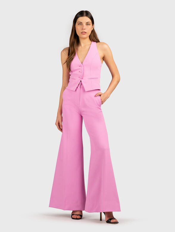 Pants with wide legs - 4