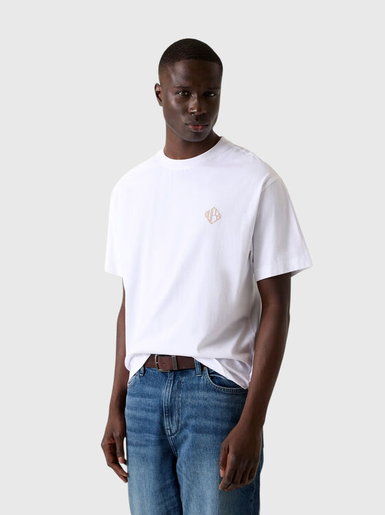 Овърсайз тениска с с бродерия - 1