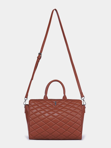 DAISY tote bag with quilted effect - 2