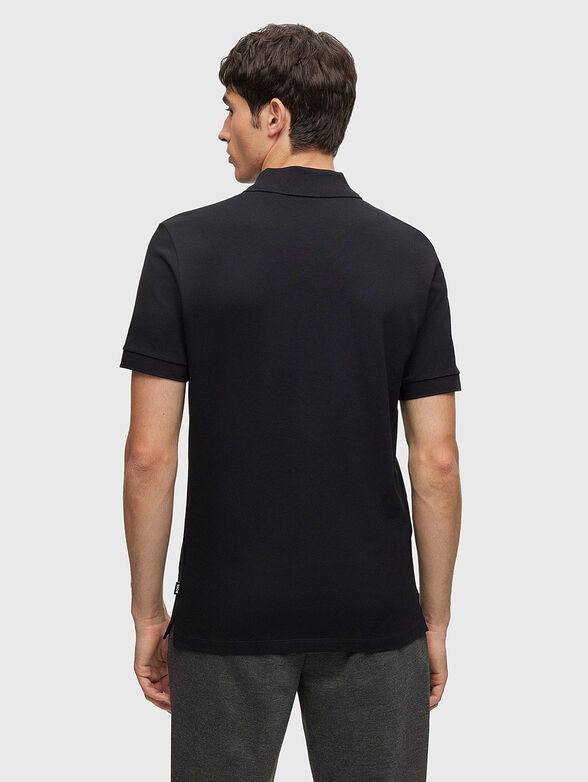 PALLAS polo shirt in black color - 3