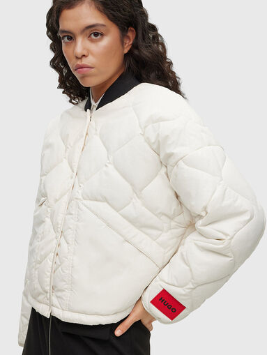 FRANDIA padded jacket with quilted effect - 5