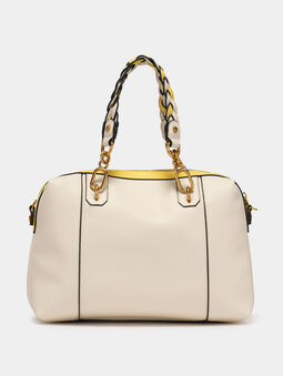 Bag with accent details in yellow color - 3