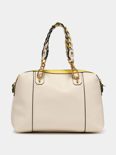 Bag with accent details in yellow color - 3