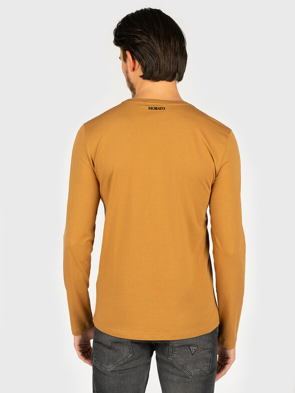 Cotton blouse with logo - 3