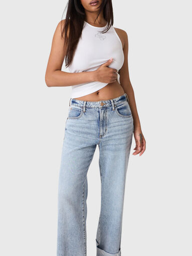 Ribbed top with logo detail - 4