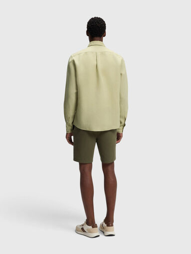 Regular fit linen shirt - 3