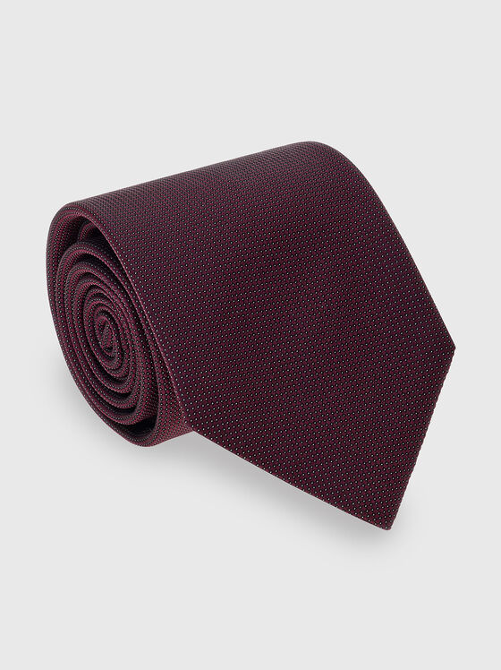 Cotton and silk tie - 1