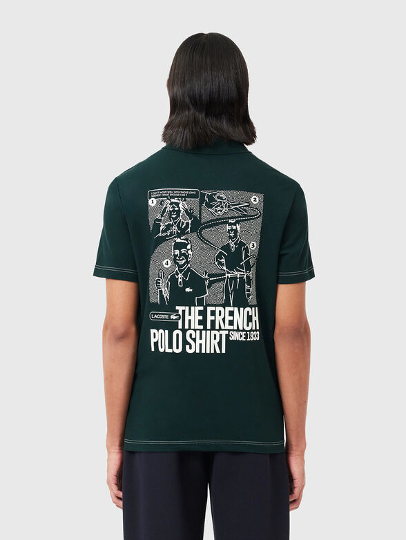 Polo-shirt with accent back  - 2