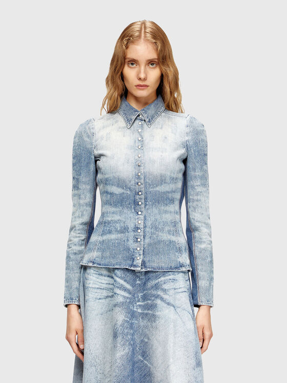 DE-MASLY-FSH denim shirt - 1