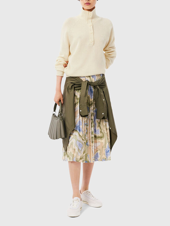 Wool high neck sweater - 2