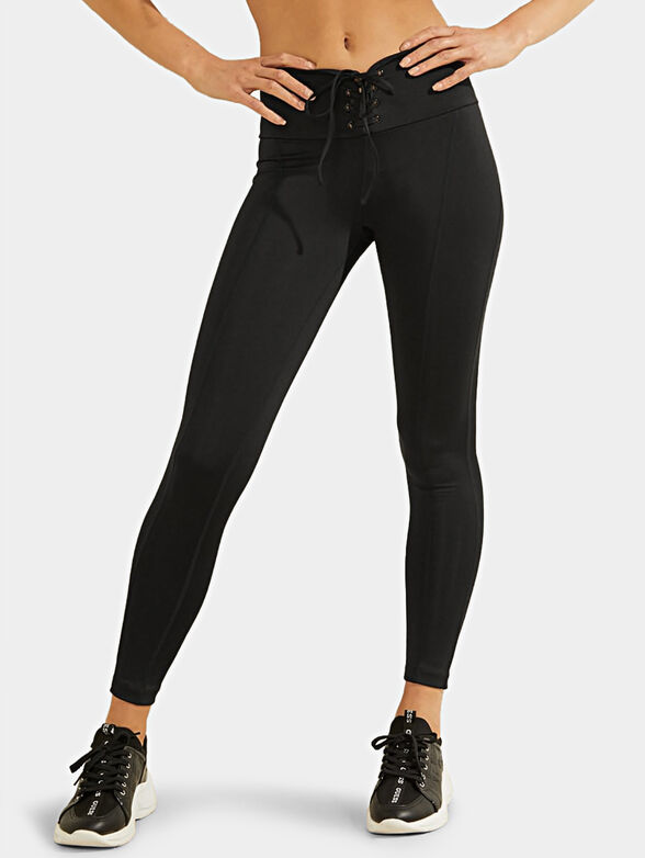 AGATHA Black leggings - 1