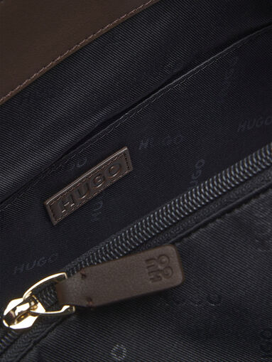 Eco leather brown bag - 5