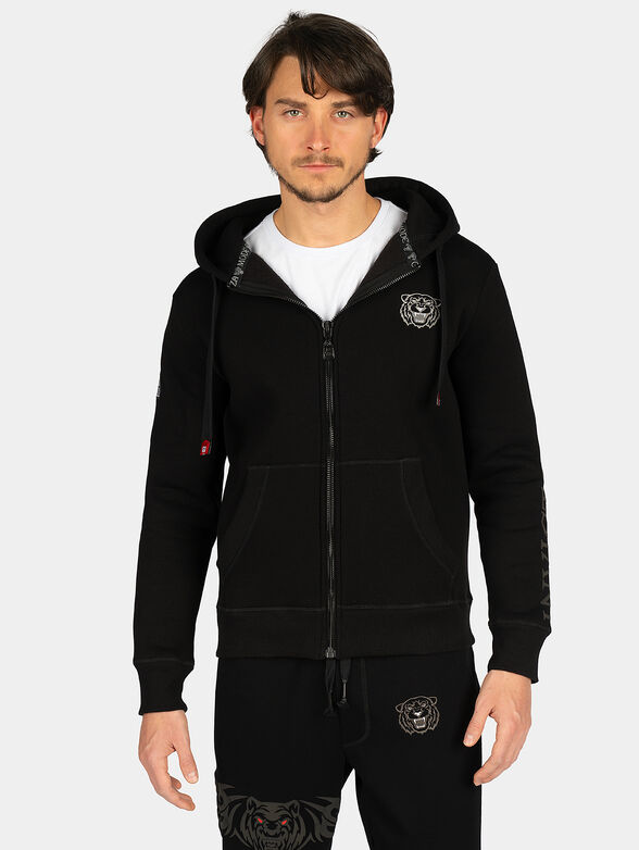 Sweatshirt with zip - 1