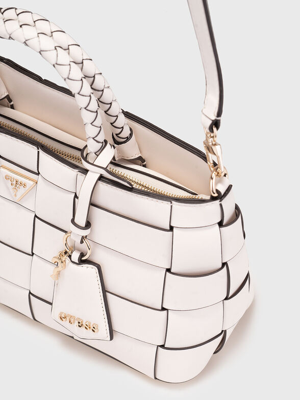 MAYLEE bag with interwoven texture - 5