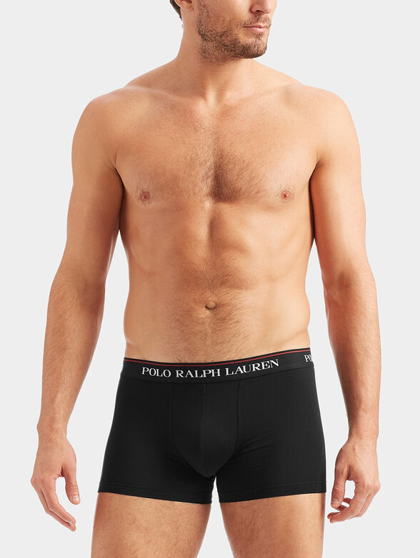 Set of three boxers in black color - 4