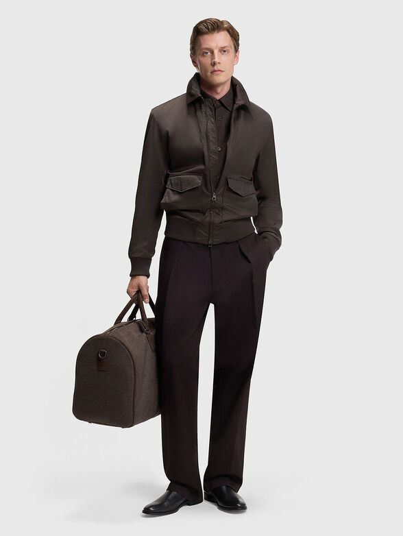 BECKHAM x BOSS padded jacket with classic collar - 2