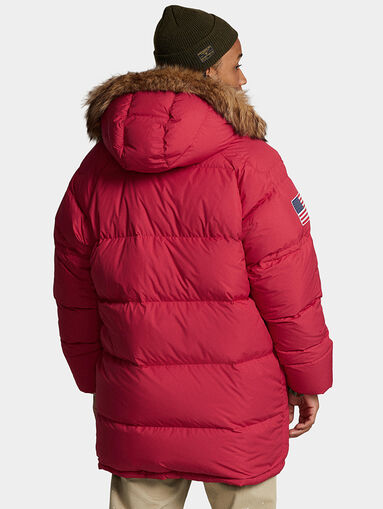 Reversible parka with hood - 4