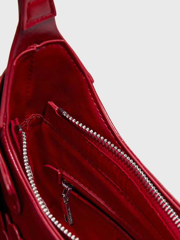 Small floral appliqu&eacute; bag - 6