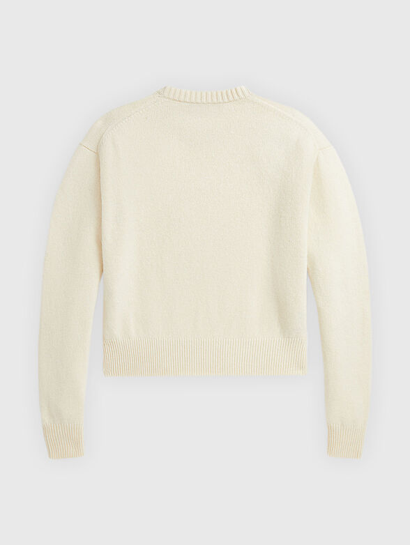 Wool and cashmere sweater - 2